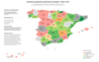 distribución geográfica orientación laboral, ocio juvenil, programas de juventud
