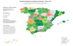 distribución geográfica publicaciones científicas, guías clínicas, eventos científicos