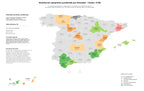 distribución geográfica ilustración digital, diseño web, diseño editorial