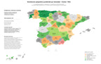 ponderación por provincias proyectos de arquitectura, certificados energéticos, gestión de licencias