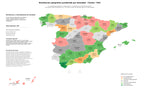 distribución geográfica cursos escalada, entrenamiento escalada, eventos escalada