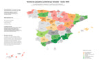 ponderación por provincias sostenibilidad empresarial, formación ambiental, investigación sostenibilidad