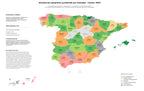 distribución geográfica derecho de familia, accidentes laborales, representación judicial