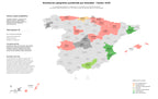 cobertura por regiones censos nacionales, información estadística, información demográfica