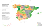 ponderación por provincias formación profesional, ciclos formativos, ciclos grado superior