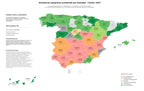 ponderación por provincias azulejos, baldosas hidráulicas, gres porcelánico