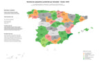 ponderación por provincias barnices para madera, aceites de cera, tratamientos de madera