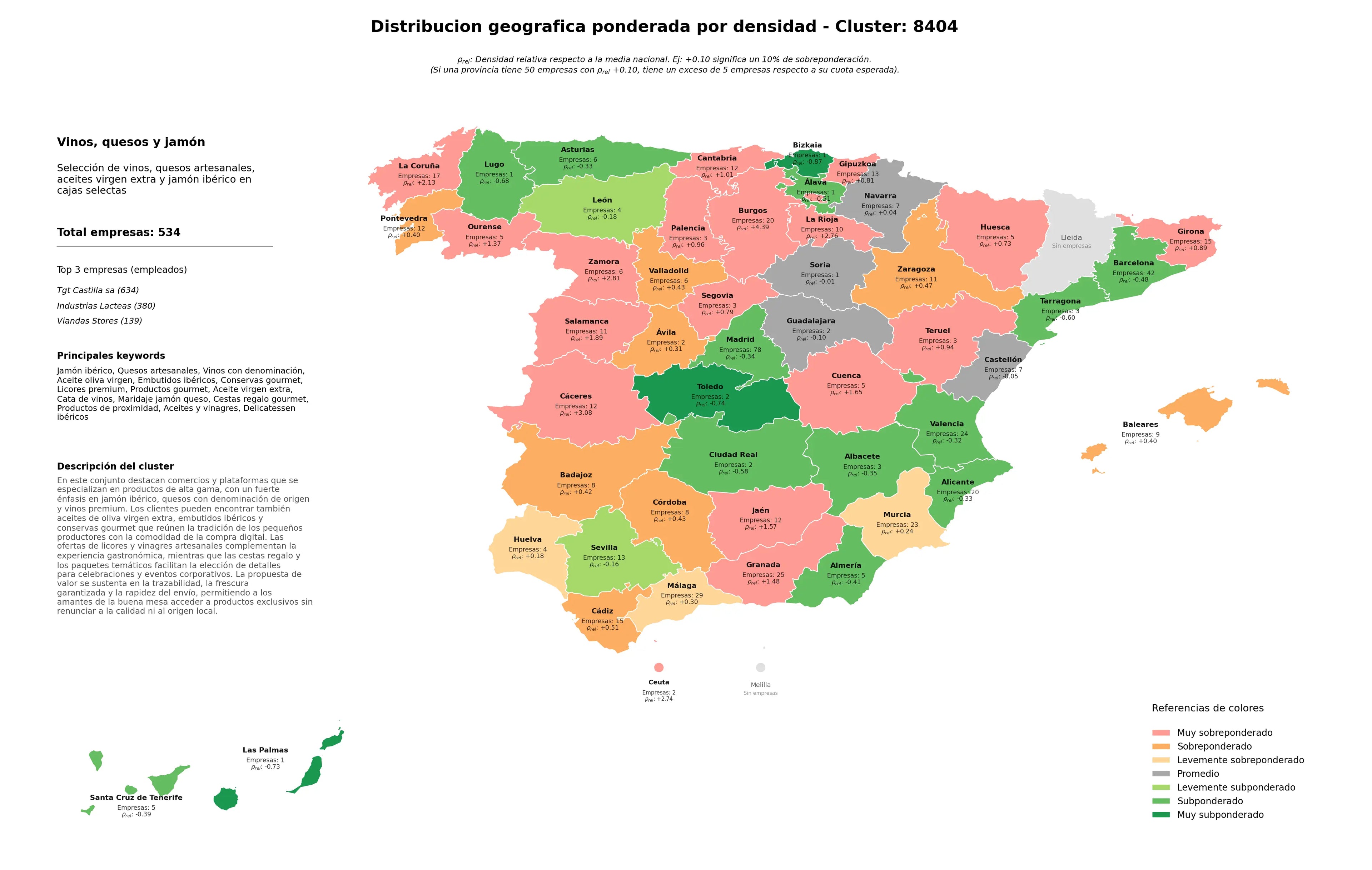 competencia por region vinos con denominación, cestas regalo gourmet, licores premium