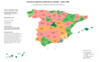 ponderación por provincias embutidos, salchichas, cecina