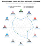 analisis de presencia en redes publicaciones académicas, biblioteca digital, diccionario multilingüe