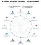 penetracion de redes sociales del sector desarrollo software, consultoría informática, artículos informáticos