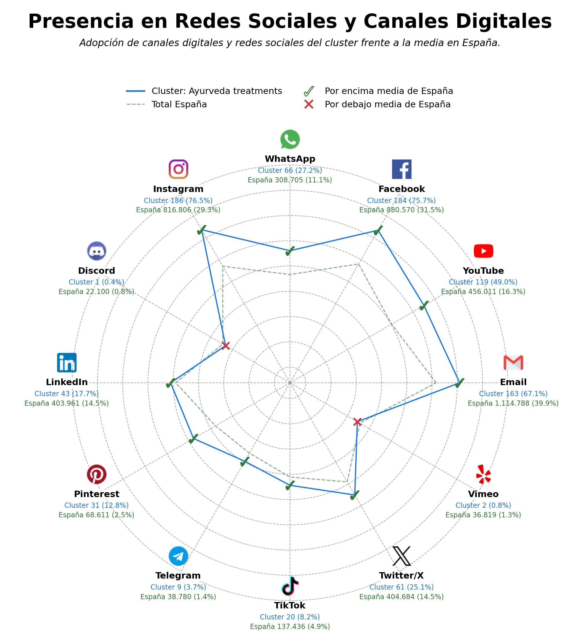 analisis de presencia en redes ayurveda treatments, ayurvedic medicine, ayurvedic wellness