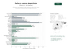 estudios de palabras clave, trafico web y datos de redes cosiales de Fabricantes y distribuidores de gafas deportivas, gafas de sol, cascos y accesorios de protección para actividades al aire libre