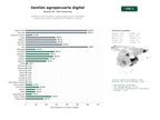 estudios de palabras clave, trafico web y datos de redes cosiales de Plataformas SaaS de gestión integral agropecuaria, trazabilidad, cuadernos de campo y generación de créditos de carbono