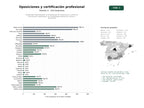 estudios de palabras clave, trafico web y datos de redes cosiales de Academias especializadas en preparación de oposiciones y cursos de certificación profesional, con modalidades presencial, online y bonificada