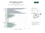 estudios de palabras clave, trafico web y datos de redes cosiales de Plataformas de gestión, diagnóstico y terapia visual, dispositivos de realidad aumentada y teleoftalmología para ópticas y clínicas oftálmicas