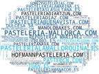 nube de conceptos postres caseros, brownies caseros, repostería tradicional