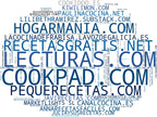 nube de conceptos recetas de cocina, recetas rápidas, cocina sin gluten