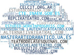 wordcloud de mercado clases de actuación, cursos de cine, cursos de canto