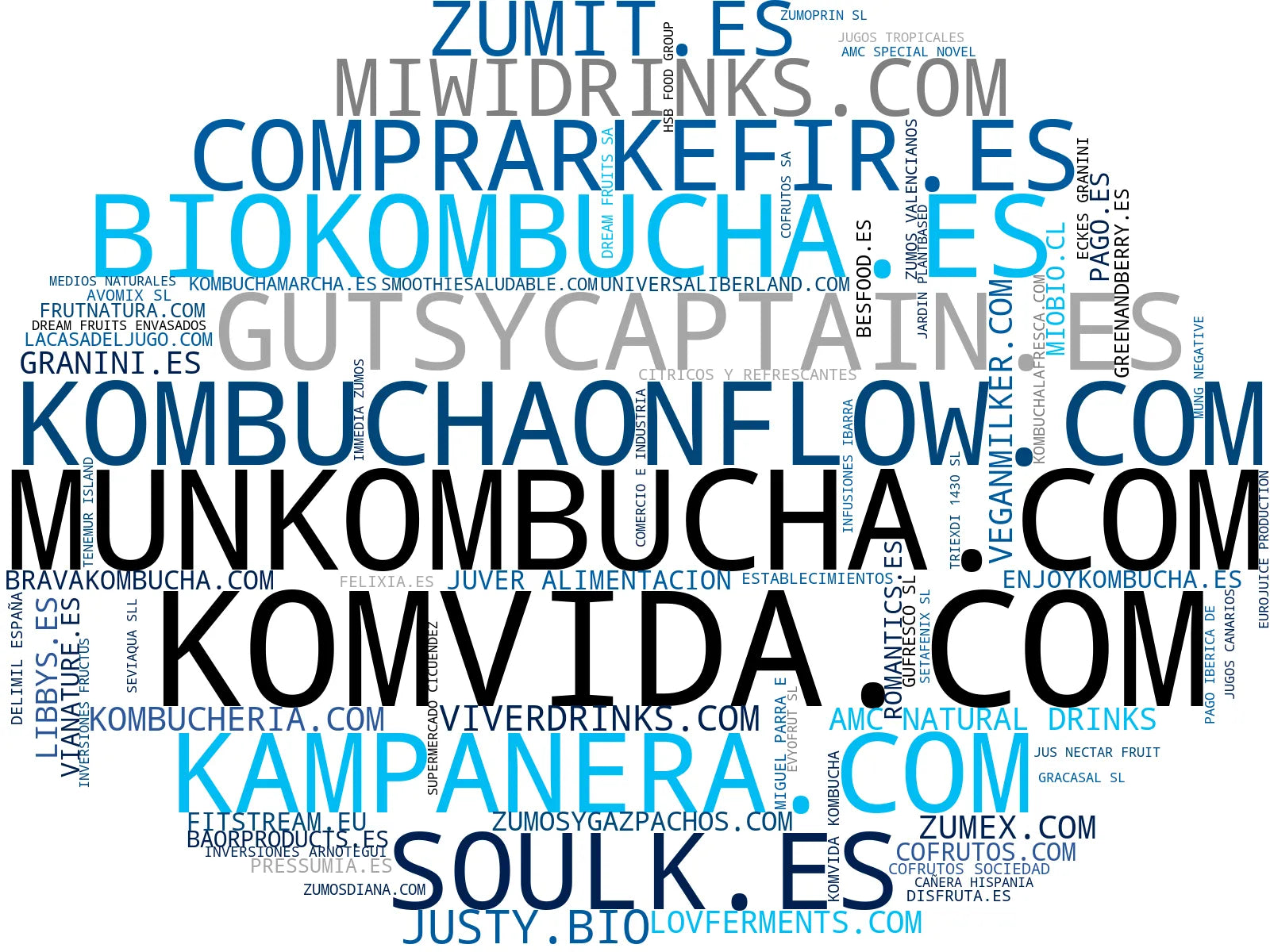 top empresas del rubro zumo de frutas, smoothie de açaí, jugos orgánicos