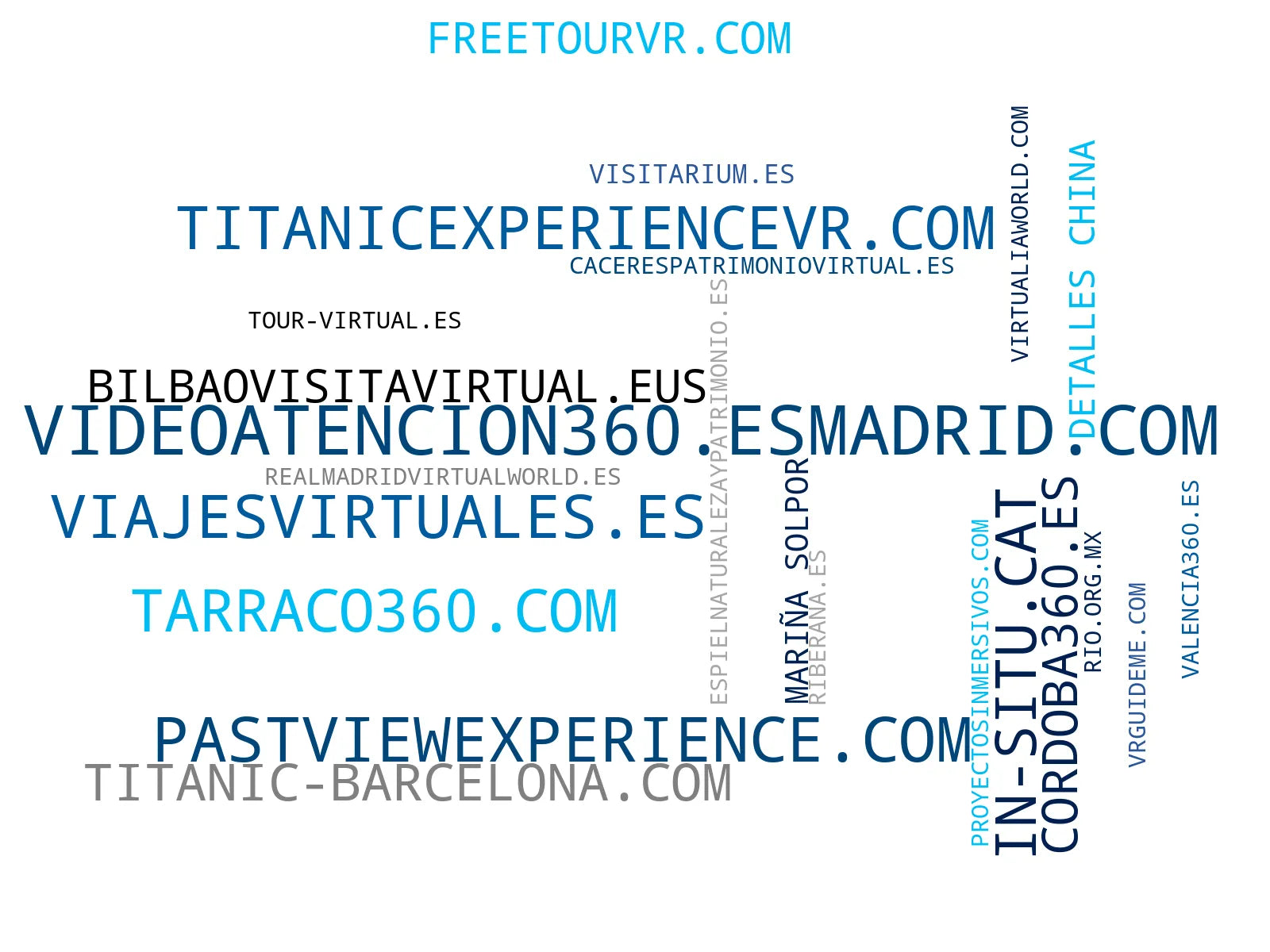 empresas mas grandes del nicho realidad virtual turismo, contenidos inmersivos cultura, guía virtual ciudad