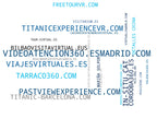 nube de conceptos tour virtual cultural, experiencia VR histórica, educación realidad virtual