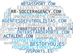 nube de conceptos representación deportiva, patrocinio deportivo, marketing deportivo