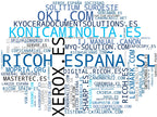 wordcloud de mercado servicios gestión documental, software gestión documental, servicios mantenimiento informático