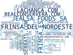 nube de conceptos conservas de marisco, conservas de anchoas, salazones de pescado