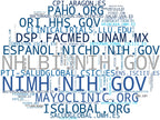 nube de conceptos investigación salud, investigación global salud, educación en salud