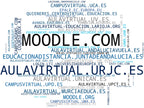 wordcloud de mercado plataforma e-learning, comunidad de aprendizaje, programa de posgrado online