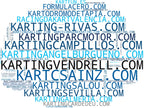 wordcloud de mercado karting indoor, karting eventos, karting para empresas