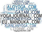 nube de conceptos yoga accessories, yoga wear, yoga equipment