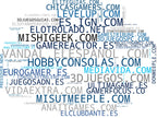 nube de conceptos análisis videojuegos, tutoriales juego, información videojuegos