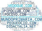mapa de términos juegos educativos, recursos digitales, actividades lúdicas