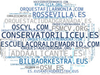 nube de conceptos educación musical, grabaciones musicales, formación coral