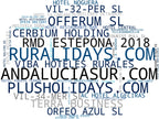 empresas españolas del sector villas, reservas online, casas rurales