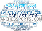 nube de conceptos pavimentos deportivos, piscinas deportivas, porterías fútbol
