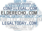 mapa de términos artículos jurídicos, noticias jurídicas, documentos legales