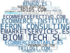 nube de conceptos desarrollo tienda online, gestión marketplaces, consultoría digital