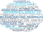 top competidores del nicho becas universitarias, programas de posgrado, recursos educativos