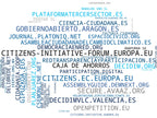 mapa de términos campañas concienciación, movilización ciudadana, activismo social