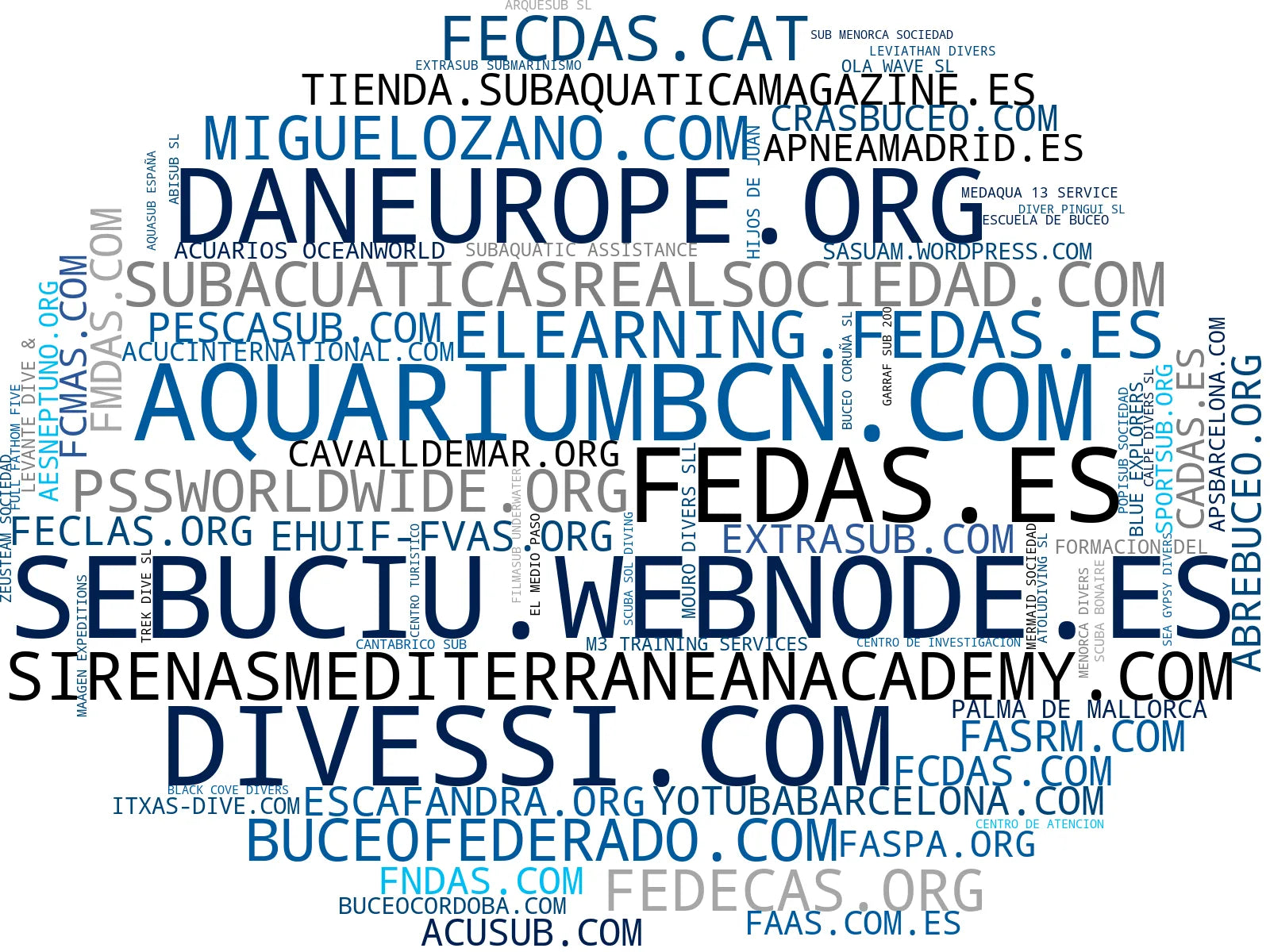 visualización de tendencias fotografía submarina, limpieza de fondos, bautizo de buceo