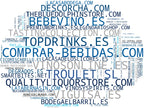 wordcloud de mercado licores premium, champagne reserva, whisky escocés