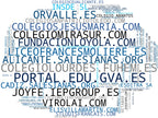 mapa de términos educación secundaria, comedor escolar, formación profesional