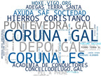 mapa de términos turismo rural, servicios de empleo, información turística