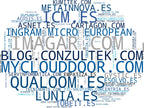 nube de conceptos consultoría tecnológica, consultoría digital, servicios gestionados TI