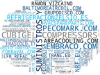mapa de términos refrigeración industrial, radiadores automotrices, gases refrigerantes