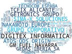 wordcloud de mercado soporte técnico, consultoría informática, infraestructura IT