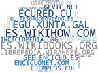 wordcloud de mercado enciclopedia en línea, contenido colaborativo, enciclopedia digital